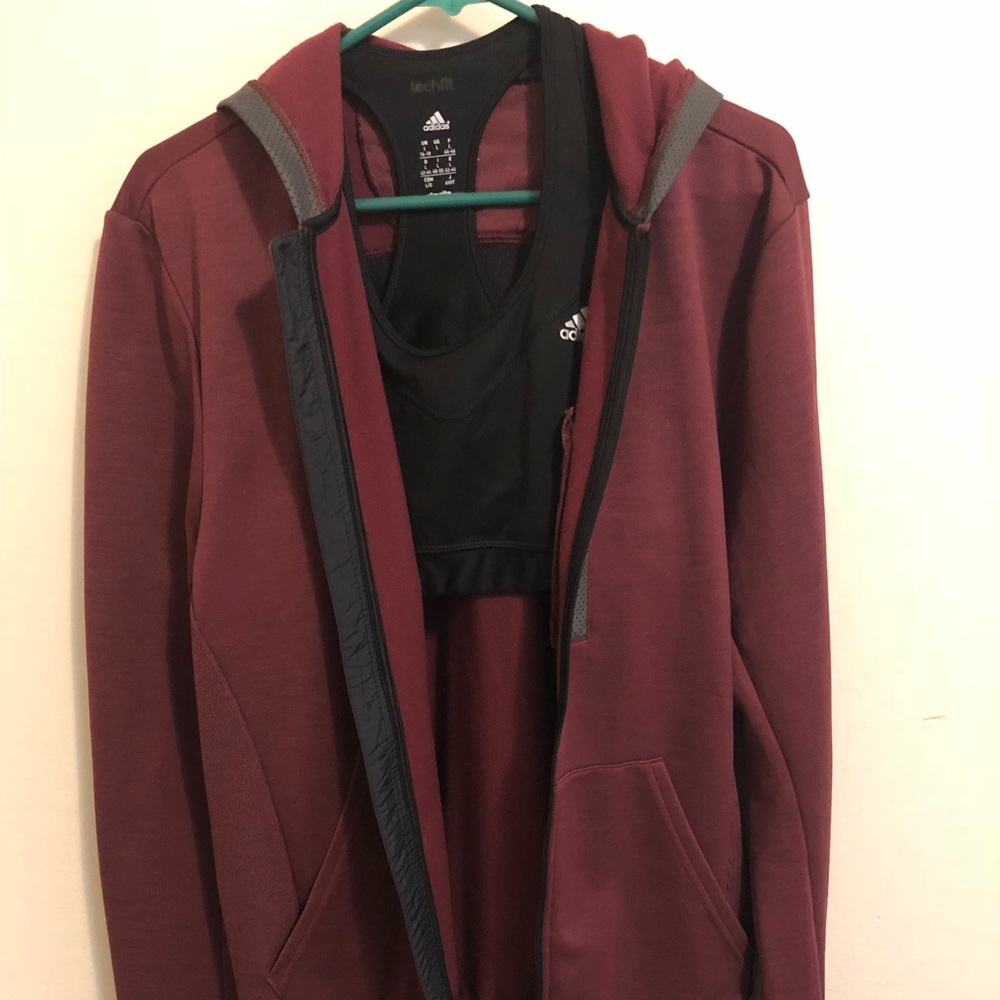 Adidas Climate Zip Up Sweater